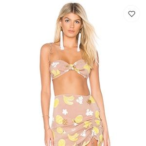 For Love and Lemons Knot Front Top